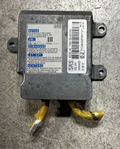 2012 2013 HONDA CIVIC COUPE 2-DOOR AIRBAG MODULE CLEAN OEM MODULE 77960TS8A012, US $199.99, image 5