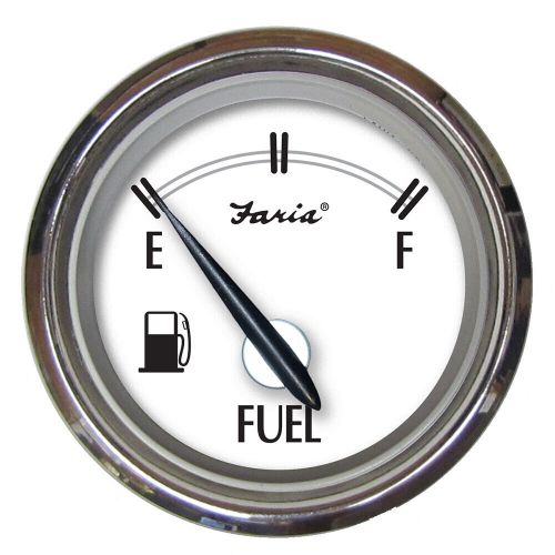 Faria Newport SS 2" Fuel Level Gauge - E-1/2-F 25000, US $66.15, image 4