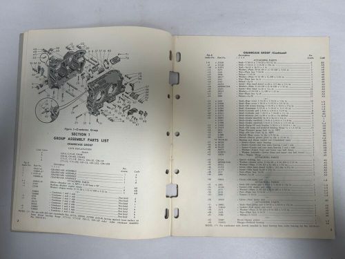 Vtg 1949 Continental Motors "C" Series Aircraft Engine Parts Catalog (A7), US $29.95, image 6