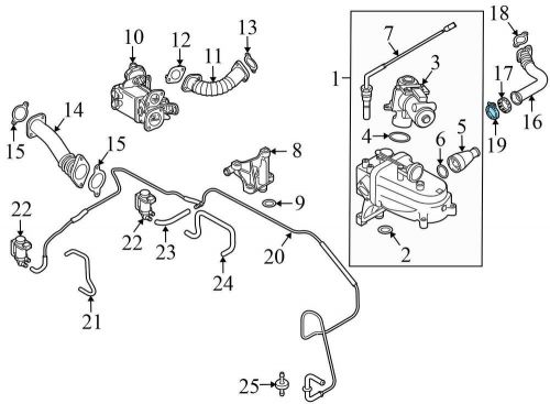 2015-2017 AUDI Q3 QUATTRO - Turbo AIR PIPE Clamp 070131548C, US $9.99, image 2