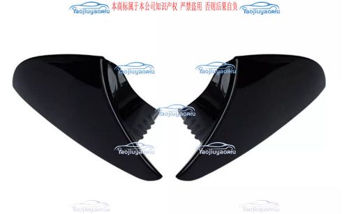 For Lexus ES 2019-2024 Glossy Black ABS ox Horn Rear View Mirror Cover Trim 2PCS, US $82.00, image 2