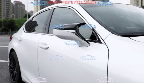 For Lexus ES 2019-2024 Glossy Black ABS ox Horn Rear View Mirror Cover Trim 2PCS, US $82.00, image 4