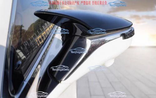 For Lexus ES 2019-2024 Glossy Black ABS ox Horn Rear View Mirror Cover Trim 2PCS, US $82.00, image 5