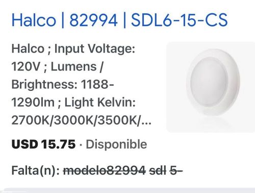 Halco 82994 SDL6-15-CS, US $20.00, image 7