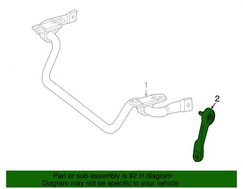 Genuine mercedes-benz stabilizer link 2053230817