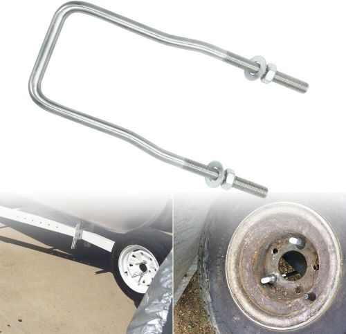 Trailer Spare Tire Mount Bracket U-bolt Tire Carrier Holder Fit for Side Mount 4, US $12.99, image 4
