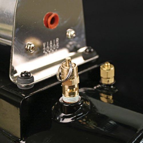 Viair 20003 - fast-fill™ 120 psi black horizontal onboard air system