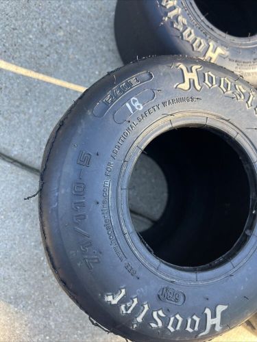 Good Used Set Of Hoosier R60B Racing Go Kart Tires 7.10/11x5 And 4.50-10x5, US $39.99, image 9