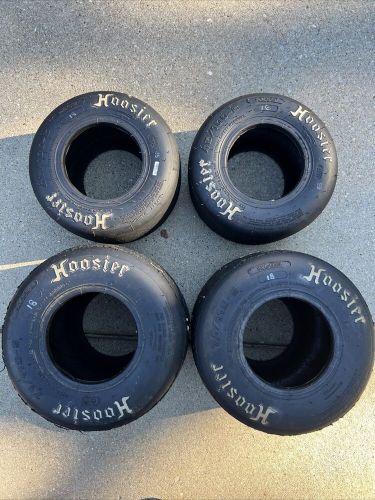 Good Used Set Of Hoosier R60B Racing Go Kart Tires 7.10/11x5 And 4.50-10x5, US $39.99, image 13