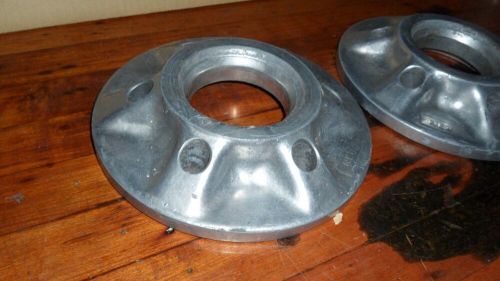 2 X Vintage Sprint Car 6 pin Aluminum Wheel Pressure Plates Halibrand USAC, US $89.99, image 4