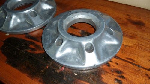 2 X Vintage Sprint Car 6 pin Aluminum Wheel Pressure Plates Halibrand USAC, US $89.99, image 5