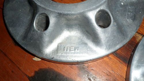 2 X Vintage Sprint Car 6 pin Aluminum Wheel Pressure Plates Halibrand USAC, US $89.99, image 6