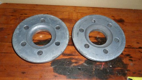 2 X Vintage Sprint Car 6 pin Aluminum Wheel Pressure Plates Halibrand USAC, US $89.99, image 8