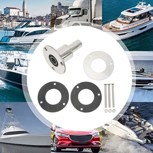 22mm Straight Thru Hull Exhaust Skin 316 Stainless Steel Thru Hull Exhaust Pi..., US $46.39, image 4