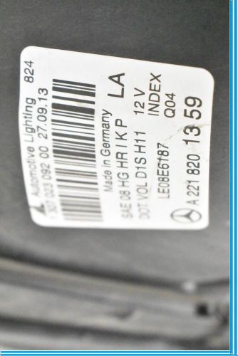 10-13 Mercedes S400 W221 Hybrid Left Driver Xenon Headlight Headlamp Oem, US $700.00, image 6