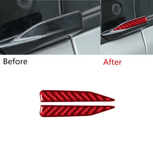 For Ford Mustang Mach-E 2021 2022 Carbon Fiber Exterior Door Handle Cover Trim, US $12.49, image 12