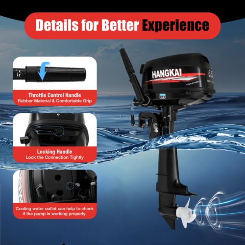 HANGKAI 4Stroke 6.5HP 123CC Outboard Motor Fishing Boat Engine CDI Water Cooling, US $721.00, image 14