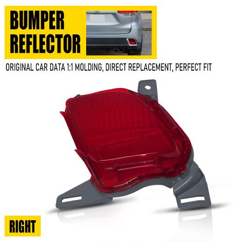 Rear Bumper Reflector Right Passenger Red Lens For 2014-2019 Toyota Highlander T, US $34.99, image 10
