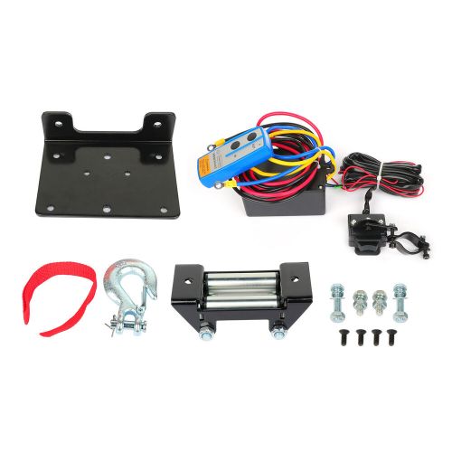 4000lbs 50FT Steel Cable 12V Electric Winch Kit for 4x4 ATV UTV Truck off Road, US $85.99, image 3