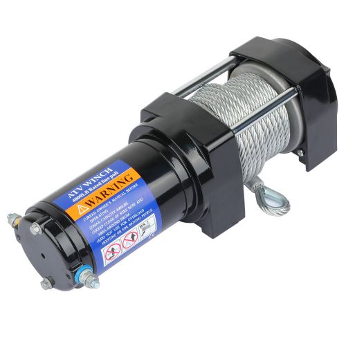 4000lbs 50FT Steel Cable 12V Electric Winch Kit for 4x4 ATV UTV Truck off Road, US $85.99, image 16