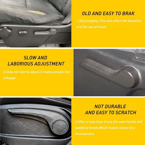 Passenger driver seat adjuster lever handle for 07-14 chevy silverado gmc sierra