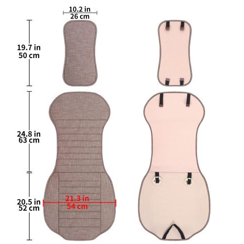 Universal Mat Protector Linen Car Seat Cover Auto Breathable Cushion Pad Seat, US $25.99, image 10