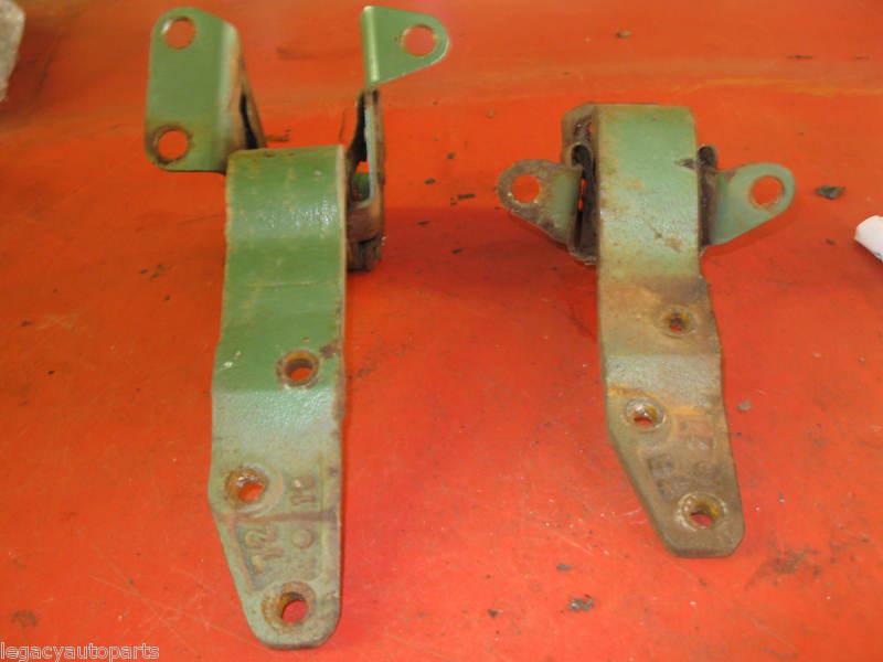  1959 chevy impala  belair 2 dr.set upper and lower passenger side door hinges