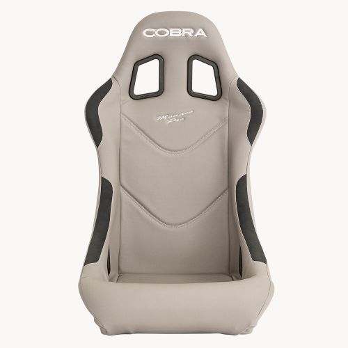Cobra Monaco Pro FIA Approved Steel Frame Seat - Grey / Vinyl, US $, image 2