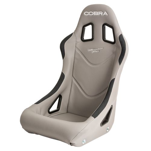 Cobra Monaco Pro FIA Approved Steel Frame Seat - Grey / Vinyl, US $, image 6