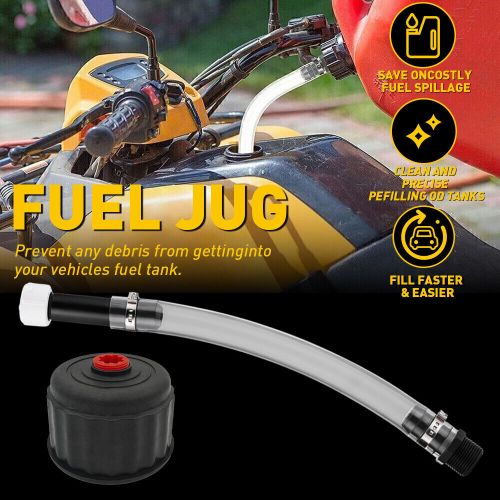 Fuels Filler Deluxe & Hose Cap for Kit 5 Fuel Gallon Jug No Leak Durable, US $15.19, image 7