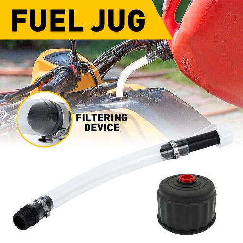Fuels Filler Deluxe & Hose Cap for Kit 5 Fuel Gallon Jug No Leak Durable, US $15.19, image 8