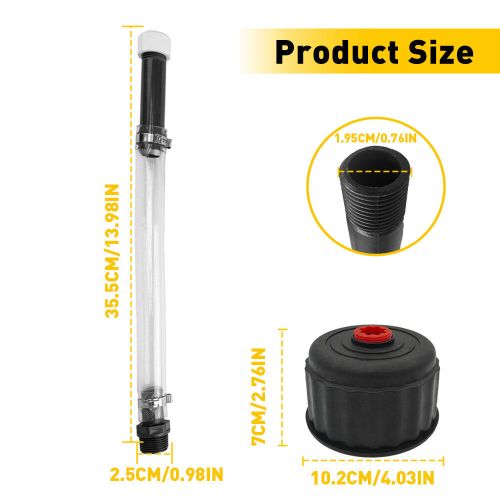 Fuels Filler Deluxe & Hose Cap for Kit 5 Fuel Gallon Jug No Leak Durable, US $15.19, image 12