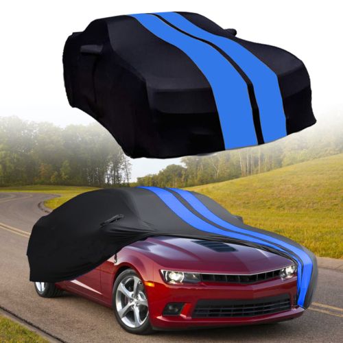 Satin Stretch Indoor Scratch Car Cover Dustproof Protect For Chevrolet Camaro, US $119.99, image 12