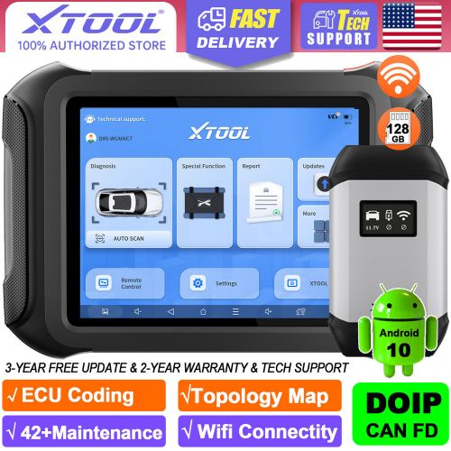 XTOOL D9S WIFI Scanner Auto Diagnostic Scan Tool Topology E.CU Coding FCA NEWEST, US $849.00, image 9