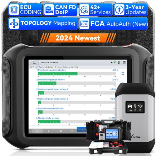 XTOOL D9S WIFI Scanner Auto Diagnostic Scan Tool Topology E.CU Coding FCA NEWEST, US $849.00, image 14