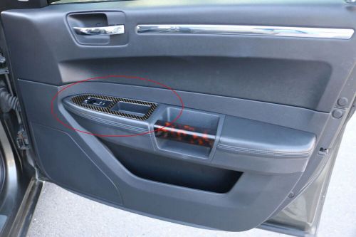 Carbon Fiber Front Rear Door window Glass Lift Control Sticker For Chrysler 4PC, AU $82.99, image 11