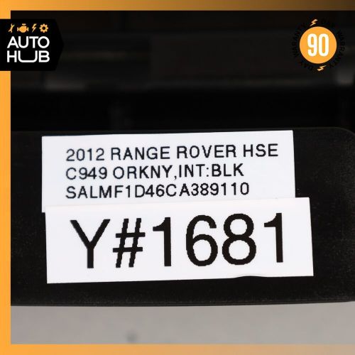 10-12 Range Rover L322 HSE Back Panel Seat Cover Front Left or Right Side 88k, US $70.00, image 10