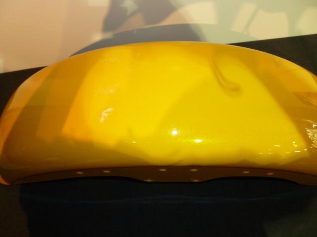 Harley Fatboy FLSTF '86-2012 FATBOY FRONT FENDER 59595-06BPP YELLOW PEARL, US $100.00, image 3