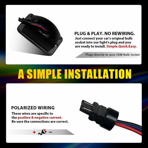 2PCS Smoked LED Front Side Marker Lights Lamps For 1997-2006 Jeep Wrangler O, US $40.99, image 2