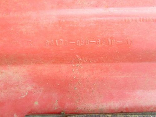 82 Honda ATC 200 E Big Red OEM Right Rear Fender 80100-958-682 1982-1984, US $225.00, image 7