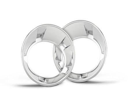 Camaro defenderworx chrome running light bezels - cc-1000