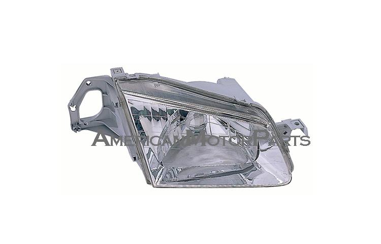 Right passenger side replacement headlight 99-00 mazda protege 4dr - bj0e51030a