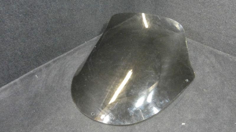 #ws-93 (7.5"hx19.25"wx18"d) skeeter/tracker boat smoke tinted windshield  