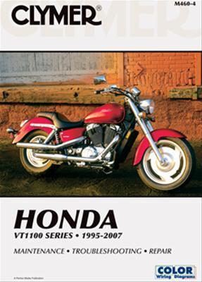 Clymer manual cm460 honda® vt1100 series repair manual 1995-2007