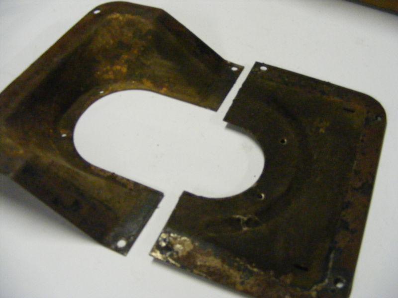 1950 MERCURY STEERING COLUMN FIREWALL PLATE USED, US $12.49, image 2