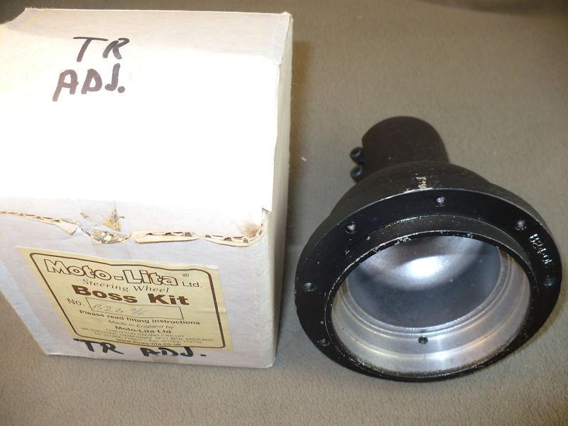 TRIUMPH TR-2 TR-3 MOTO LITA STEERING WHEEL HUB ADJUSTABLE , US $134.95, image 2