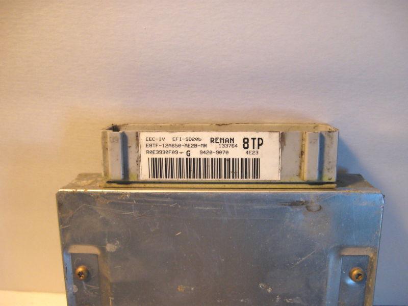 OEM Ford Bronco F150 F250 ECU Engine Computer E8Tf-12A650-AE1B, US $70.00, image 2
