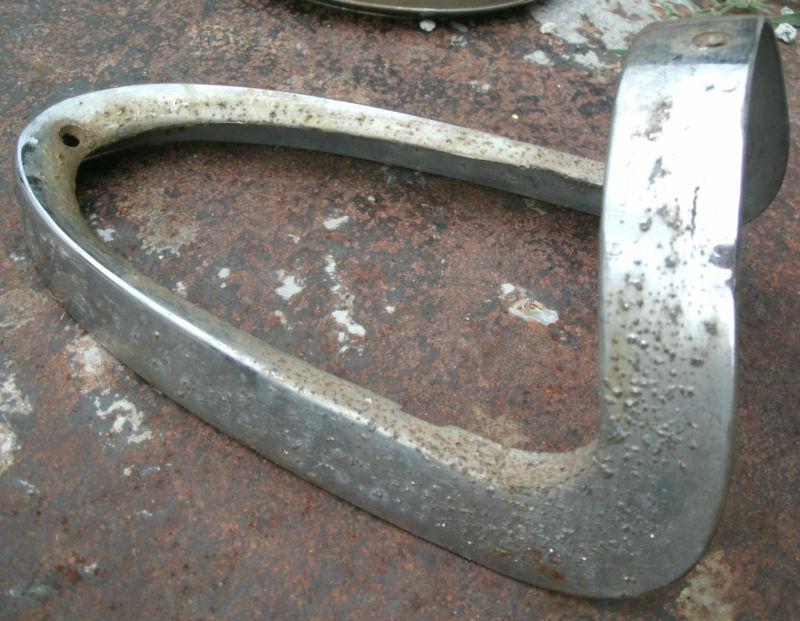 1955 55 Chevy Chevrolet Tail Light Lamp Chrome Bezel Trim GM ONE 5945612 OEM , US $7.99, image 2