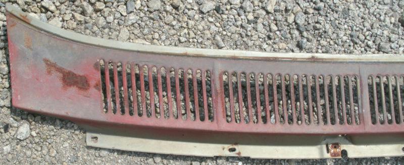 1966 66 Ford Galaxie 500 XL LTD Cowl Vent Upper Front Metal Panel OEM Original , US $29.99, image 5