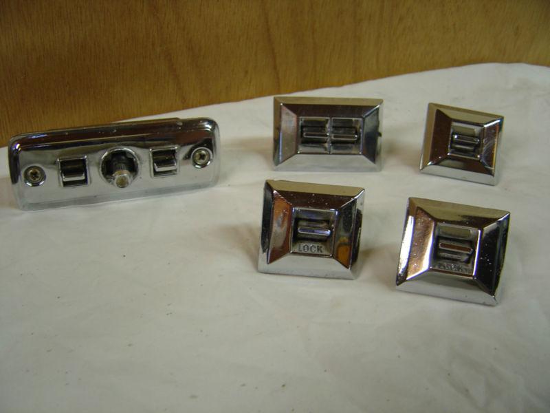 Window, lock & seat switches gm cars 70's and 80's chevy, olds, pontiac, buick
